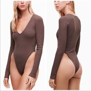 Aritzia - Wilfred Free - Greenhough Bodysuit